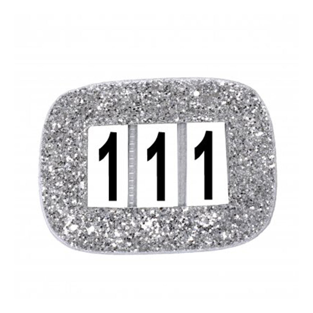 SD Stævne nr med glitter