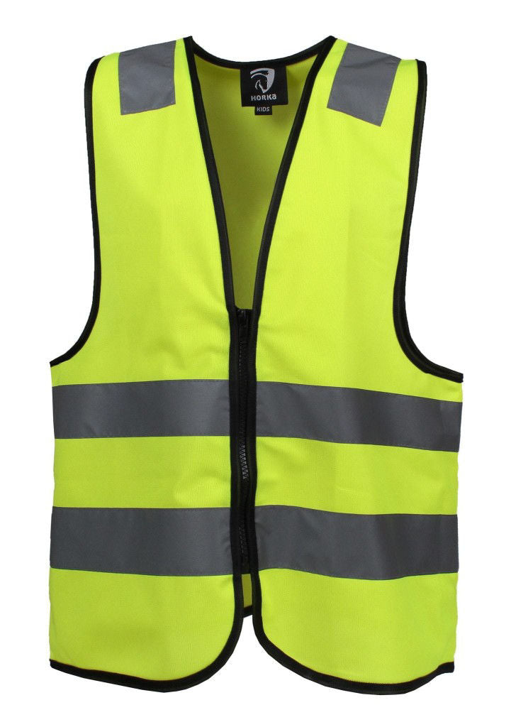 Refleksvest m lynlås