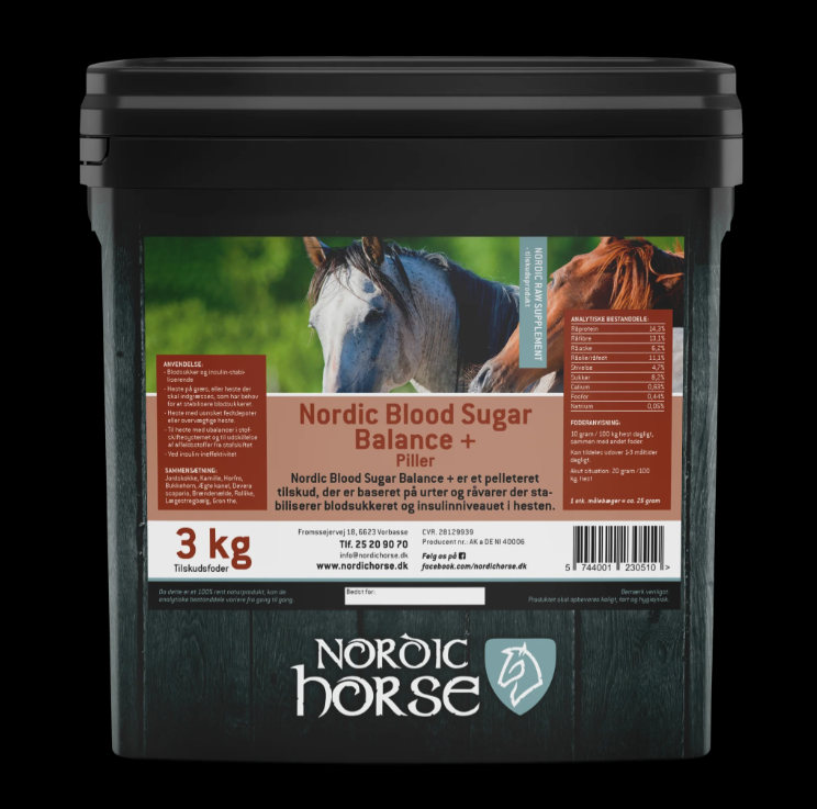 Nordic Blood Sugar balance+, 3kg