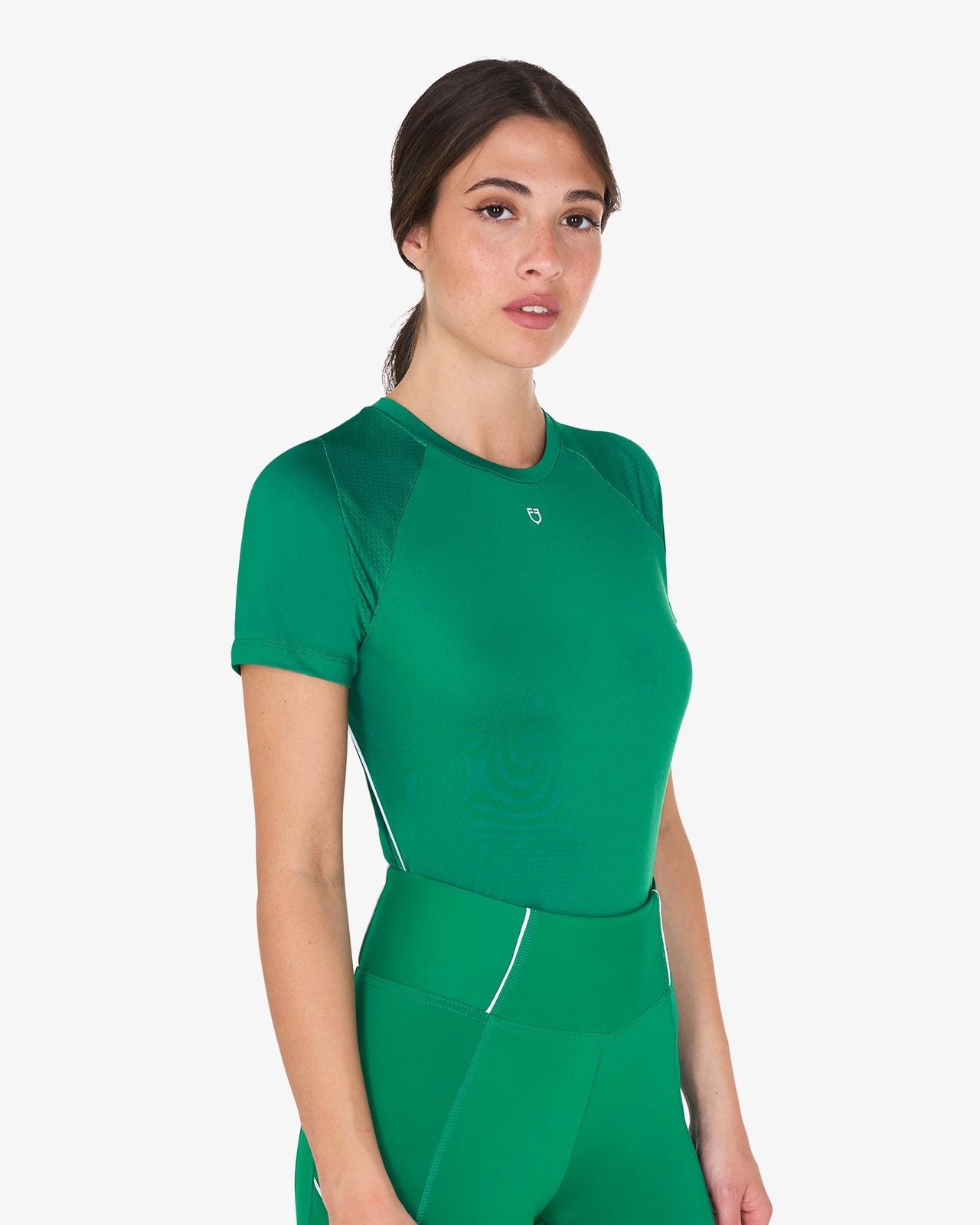 Equestro Women's slim fit technical training t-shirt