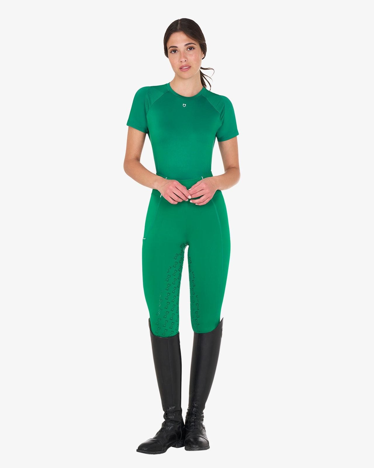 Equestro Women's slim fit technical training t-shirt