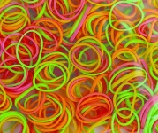 Manelastikker i neon farver