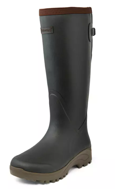 Gateway1 Sportsman II Lady 17" 4mm gummistøvler, Khaki