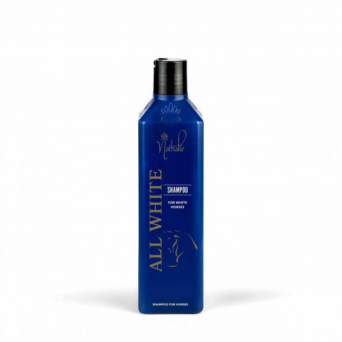 All white shampoo