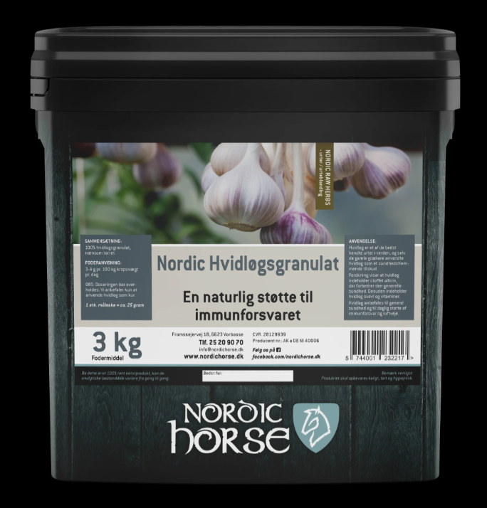 Nordic Hvidløgsgranulat 3kg