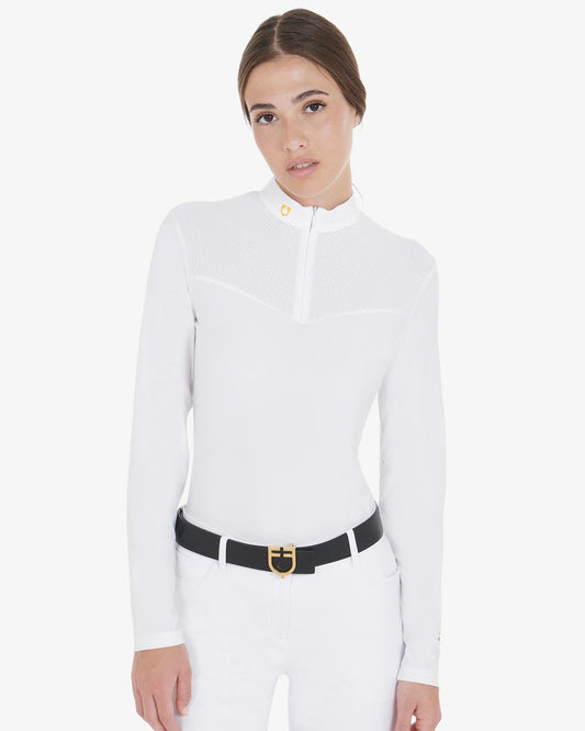 Equestro stævnebluse med mesh