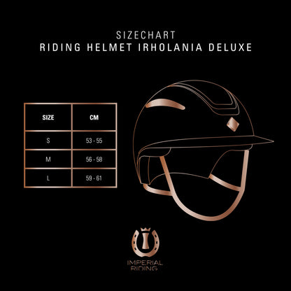 Imperial Ridning Olania deluxe ridehjem m stor skygge