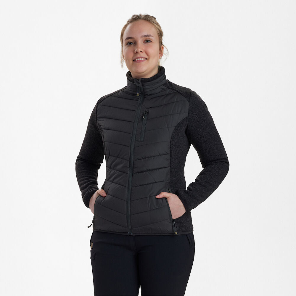 DeerHunter Lady Caroline Vatteret Jakke m strik