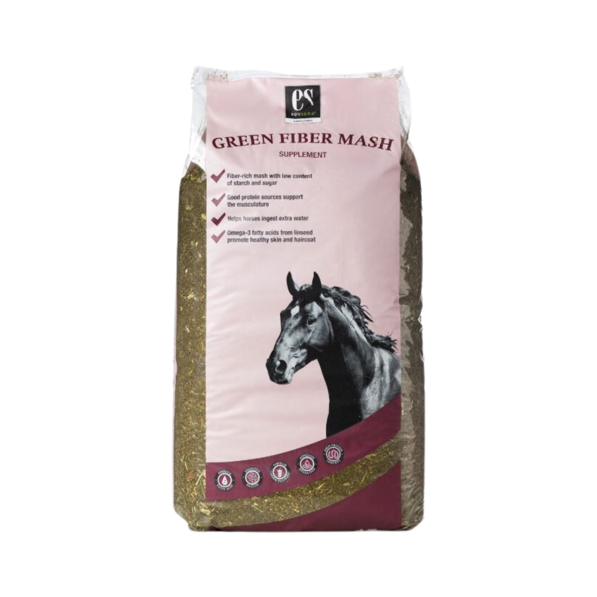 Equsana Green Fiber Mash 15 kg