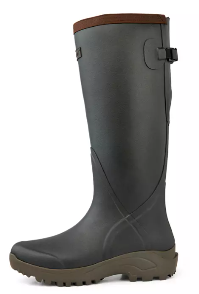 Gateway1 Sportsman II Lady 17" 4mm gummistøvler, Khaki