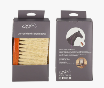 QHP Curved dandy brush Royal