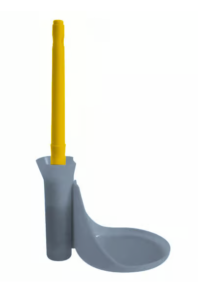 Pensel og holder til hovolie Brush Fix, Effol