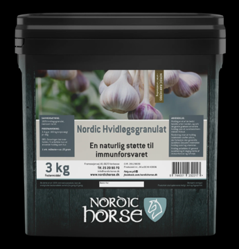 Nordic Hvidløgsgranulat 3kg